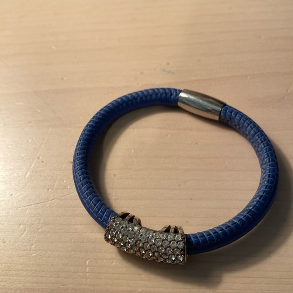 Brighton blue Woodstock bracelet with Swarovski crystals.  So beautiful! - Picture 4 of 6
